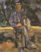 mannen vergadering Paul Cezanne